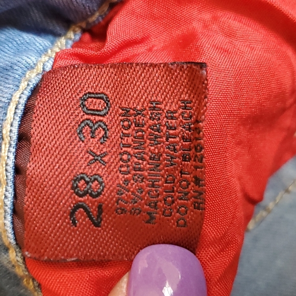 GUC Ace of Diamonds: Men'sid-Blue Jeans, 28x30 - Picture 7 of 8